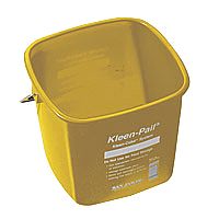 San Jamar KP196KCYL 6 Qt. Yellow Cleaning Kleen-Pail Pro Buckets