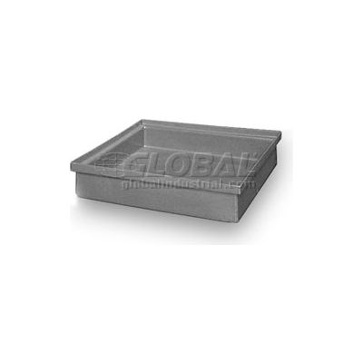 Bayhead - JB-19 - Rotationally Molded Plastic Tray 20 X20x4-1/2 Gray (MOQ=2)